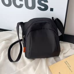 Casual Nylon Cloth Bag for Women, New Popular Shell-Style Lightweight Versatile Large-Capacity Crossbody Bag, Small Shoulder Bag