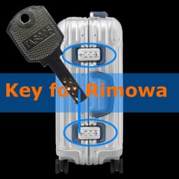 TSA Luggage Customs Key for Rimowa TSA006 Lock Suitcase Keys for Password Lock TSA007 TSA002 TSA008 TSA Safes Traval Accessories