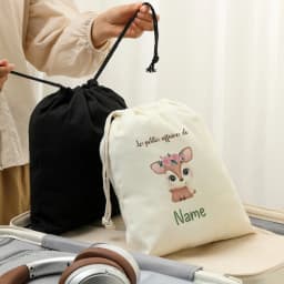 Customizable Hair Dryer Drawstring Travel Pouch, Perfect for Organizing Hair Tools, Jewelry, And Other Supplies for Women Gifts