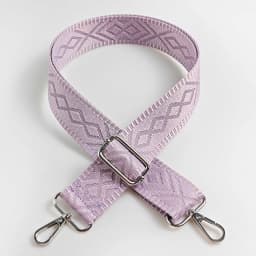 1 Piece 1.50inch Wide Adjustable Handbag Purse Strap Replacement Crossbody Shoulder Strap Geometry Pattern Jacquarded Strap