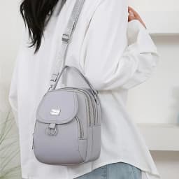 Hot Crossbody Bag Solider Color For Women Fashion Portable Casual Bag Students Cross Body Shoulder Bag