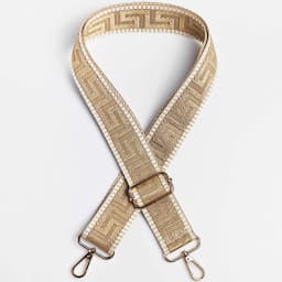 1 Piece 1.50inch Wide Adjustable Handbag Strap Purse Strap Replacement Shoulder Crossbody Strap Maze Pattern Bag Strap