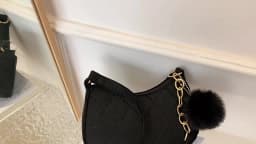 Mini Women Shoulder Bags Fashion Felt Women's Bag Design Advanced Underarm Handbags Mini Saddle Bag