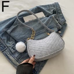 Mini Women Shoulder Bags Fashion Felt Women's Bag Design Advanced Underarm Handbags Mini Saddle Bag