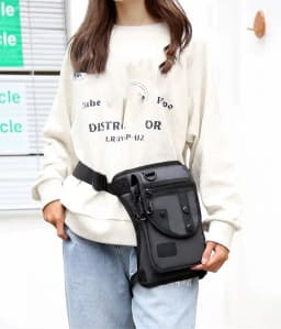 Climbing Men Leg Bag Outdoor Travel Sports Hip Motorcycle Riding Leggings Thigh Bags Portable Waist Cell Phone Leisure Pack