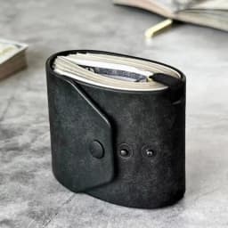 Leather Money Clip Quick Access Cash Holder Portable Pocket Bill Storage Pouch Lightweight Daily Carry Organizer