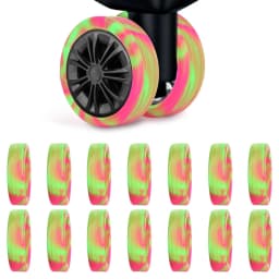 4-40pcs Luggage Wheel Covers Silicone Suitcase Wheel Covers Luggage Wheel Protector Heavy Duty Noise-Proof Accessories