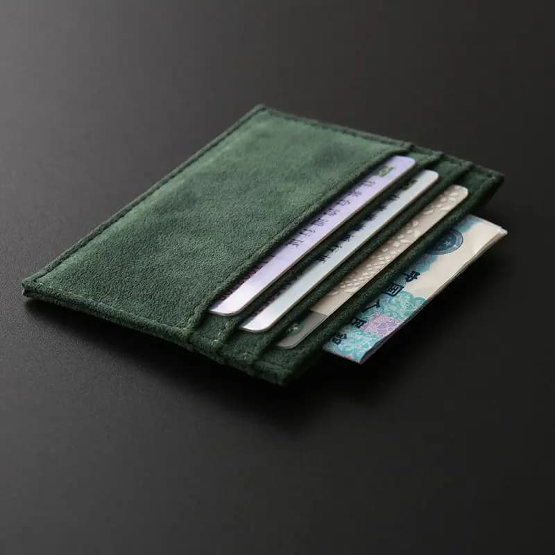 Large Capacity Multi-slot Bank Credit Card Gift Card Case ID Bag for Men Women Vintage Color PU Leather Ultra-thin Card Holder