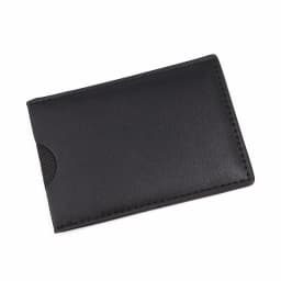 Bat ID Wallet For Men Leather Slim Card Holder Case Cover With Cutout Superhero Face Eyes Mask Gift For Husband Teens Boy Friend
