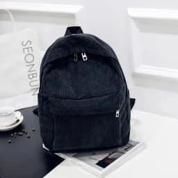 New Corduroy Men's and Women's Backpacks with College Style, Multi-purpose and Large-capacity Outdoor Trendy Student Schoolbags