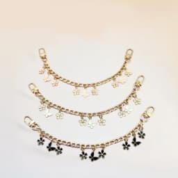 Pearl Flower Purse Chain Bag Extender Crossbody Purse Strap Crossbody Purse Strap Chain Extender