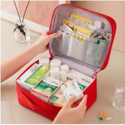 3PC/Set Travel Portable Medicine Package Multifunctional First Aid Bag Storage Bag Outdoor Camping Travel and Home Storage Bag