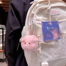 Adorable Squeaky Pig Cartoon Plush Keychain for Keyrings and Bag Decorations Lovely Cartoon Plush Keychain as Bag Accessories
