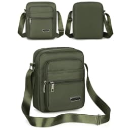 1pc Men's Shoulder Bag Business Leisure Large Capacity Portable Handbag Multi Layer Waterproof Summer Male's Crossbody Bags