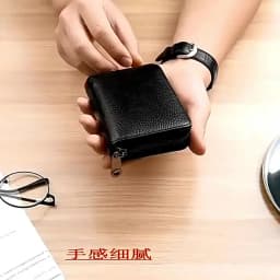 20 Detents Cards Holders PU Business Bank Credit Bus ID Card Holder Cover Coin Pouch Anti Demagnetization Wallets Bag Organizer