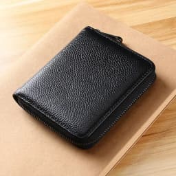 20 Detents Cards Holders PU Business Bank Credit Bus ID Card Holder Cover Coin Pouch Anti Demagnetization Wallets Bag Organizer