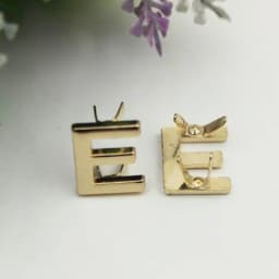 5Pcs DIY English 26 Letter Metal Rivets Claw Studs For Bags Clothes Hats Leather Decor Alphabets Claw Rivet Handmade Crafts