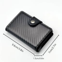 Wallet for Men Wallet with Slim Pop Up Card Holder Bifold Minimalist Smart Wallet RFID Blocking Credit Card Holder