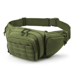 Men Waist Fanny Pack Belt Bag Tactical Military Motorcycle Rider Sports Climb Camping Nylon Male Tool Sling Chest Hip Bum Bag