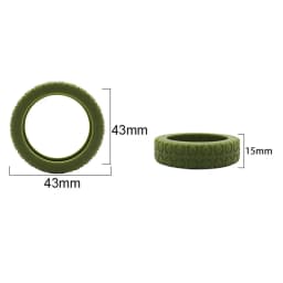 Luggage Wheels Protector Wear Resistant Silicone Protection Cover Noise Reducing Anti-Scratch for Suitcase Office Chair Caster