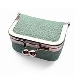 New Mini Women's Solid Color PU Leather Jewelry Box Can Store Rings Necklaces Earrings Portable Coin Purse With Kiss Clasp