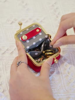 New Mini Women's Solid Color PU Leather Jewelry Box Can Store Rings Necklaces Earrings Portable Coin Purse With Kiss Clasp