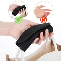 Comfortable Neoprene Luggage Handle Wrap Grip New Luggage Suitcase Bag Handle Identifier Stroller Grip Protective Cover Bag Part