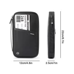 RFID Blocking Passport Wallet Family Passport Holder Multi Functional Document Case Organizer Travel Accessories Document Bag