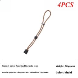 Multifunction Elastic Gear Cord 3.5mm Adjustable Backpack Strap for Bottle Umbrella Hiking