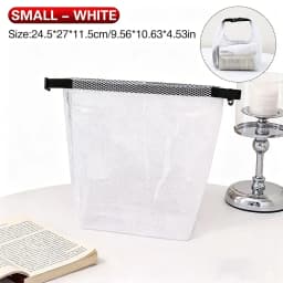 Foldable Waterproof Drawstring Storage Bag Large Capacity Sports Gym Swim Travel Toiletry Organizer Pouch