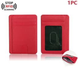 Slim Minimalist Front Pocket RFID Blocking Wallets for Men and Women