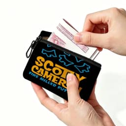 Brand S-Scotty C-Cameron Fashion Mini Hanging Oxford Cloth Coin Bag Durable Zipper Key Card Pouch With Carabiner