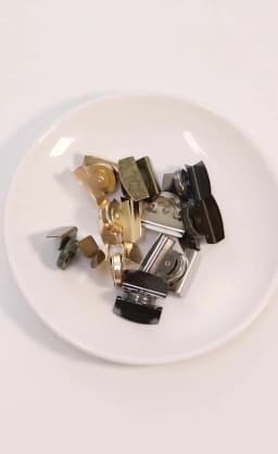 5pcs 20.5x16mm Metal Seamless Magnetic Buckle Bags Snap Buttons For DIY Buckle Closure Handbag Clothing Purse Bags Accessories