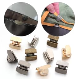 5pcs 20.5x16mm Metal Seamless Magnetic Buckle Bags Snap Buttons For DIY Buckle Closure Handbag Clothing Purse Bags Accessories