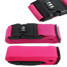 Adjustable Luggage One Word Packing Luggage Belt Portable Flexible Safe Travel Essential Luggage with Luggage Accessories