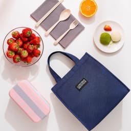 Large Capacity Portable Insulation Bag Student And Work Lunch Bag