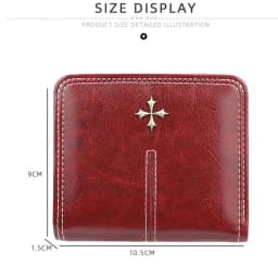 Baellerry New Short Women Wallets High Quality Slim Card Clips Zipper Female Coin Purses Photo Holder Mini Wallet For Girls