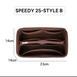 Detachable Felt Purse Insert Organizer for Luxury Handbag Speedy 25 30 35 Makeup Bag Shaper Liner Travel Inner Pouch
