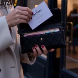 KISMIS Wallets for Women Cute Pink Pocket Womens Wallets Purses Plaid PU Leather Long Wallet Hasp Phone Bag Money Coin Pocket Ca