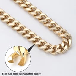 CRAZYSMITH Metal Bag Chain Transformation Bag Strap Replacement Underarm Crossbody Shoulder Bag Extension Chains DIY Accessories