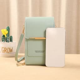 Smartphone Women RFID Handbag Crossbody Bags Touch Screen Phone Bag RFID Anti Theft Purse
