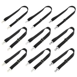 Fashion Black Nylon Shoulder Bag Strap Adjustable Replacement Detachable Belt for Women Men Messenger Bags Handle Handbag Belt