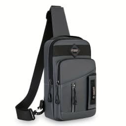 New Men Shoulder Bags Chest Bag Multifuncional Crossbody Bags Travel Sling Bag