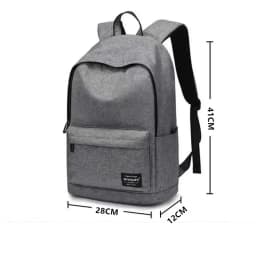 Trendy Men's Minimalist Backpack Versatile Backpack Large Capacity School Student Computer Travel Bag Washable Unisex Backpack