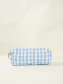 Storage Organizer Floral Puffy Quilted Makeup Bag Flower Printed Cosmetic Pouch Large Travel Cosmetic Bag Make up Aesthetic