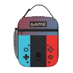 Games Console Handheld Lunch Bag For Boy/Girls Children Best Gifts 2D Flat Cartoon Thermal Insulation Lunch Box Bag Picnic Bag