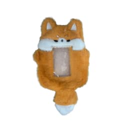 Cute Cartoon Rabbit/Dog/Cat Plush Photocard Case Photo Card Holder Portable INS Card Case Students Idol Photos Protective Cover