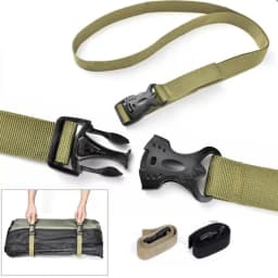 1/2Pcs Nylon Luggage Straps Waist Bag Strap Outdoor Sports Belt Casual Buckle Waist Strap Multifunctional Tactical Accessories