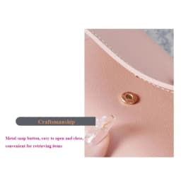 Fashion Ultra Thin Triple Fold Women's Short Wallet, Smooth Surface Multi-Card Holder Mini Coin Purse Ideal Daily Gift for Women