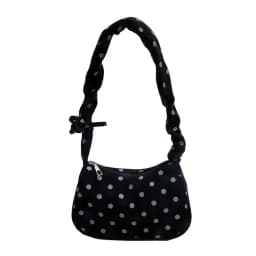 Fashion Grid Mini Handbags Adjustable Shoulder Strap Korean Hand-held Commuting Bag Single-shoulder Crossbody Bag Underarm Pouch